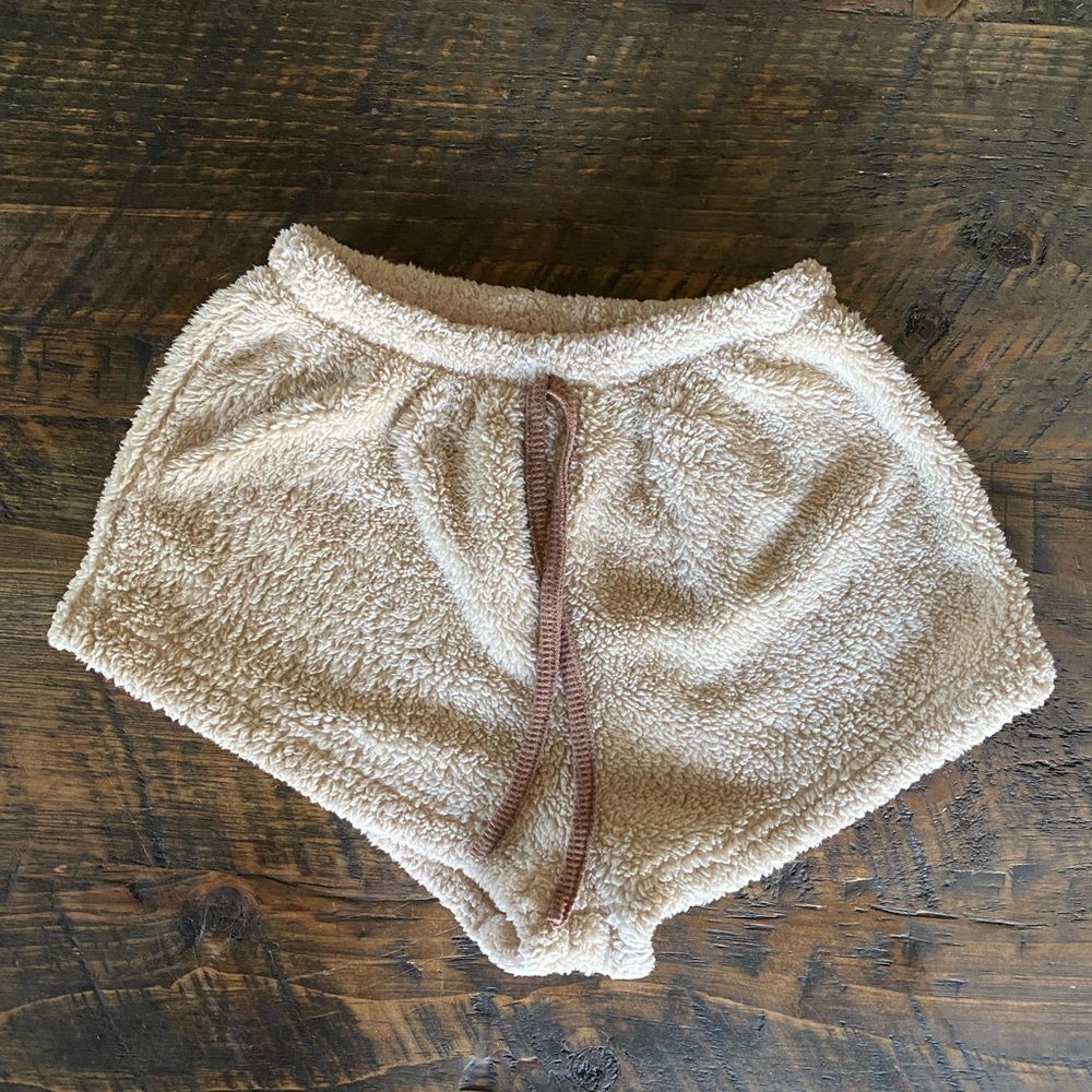 Fleece Lounge Pajama Shorts
